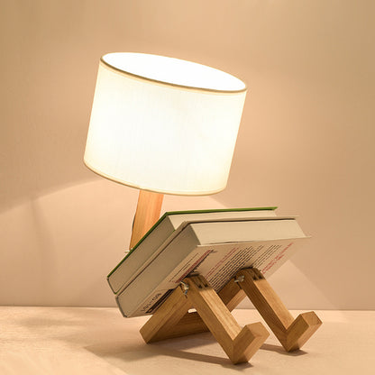 Nordic Wooden Desk Lamp