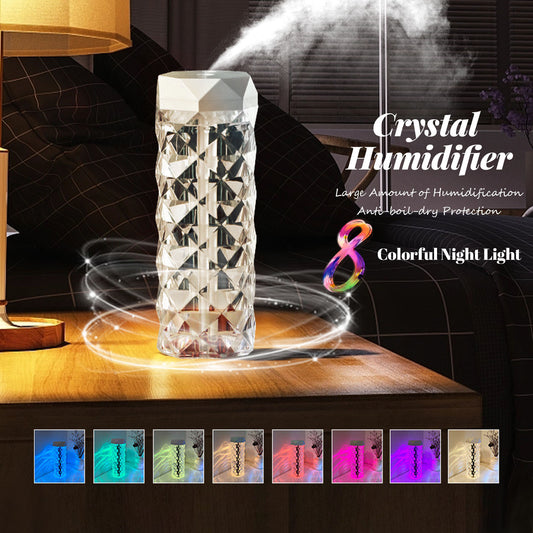 Crystal Humidifier Lamp