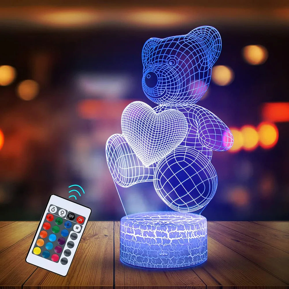 3D LED Night Light